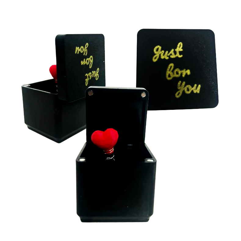 Surprise Love Box with Heart Pop-Up | Romantic Gift Box for Valentine, Anniversary, Birthday & Special Occasions