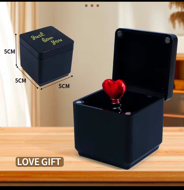 Surprise Love Box with Heart Pop-Up | Romantic Gift Box for Valentine, Anniversary, Birthday & Special Occasions