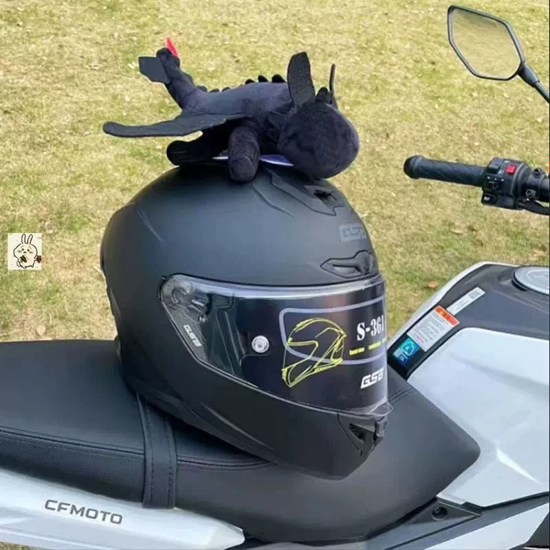Flying Dragon Car Roof & Helmet Ornament – Movable Wings